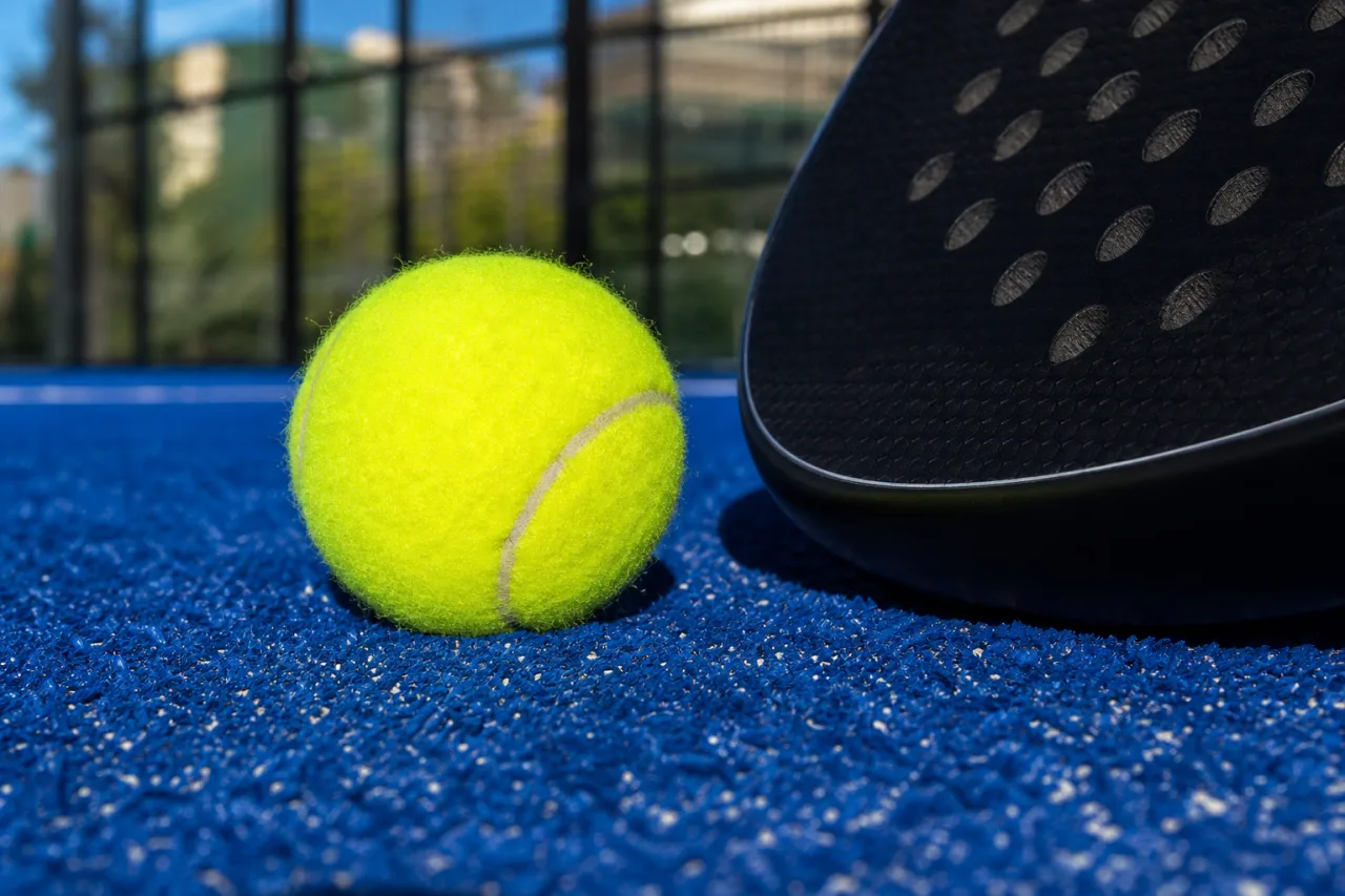 Padel court turf